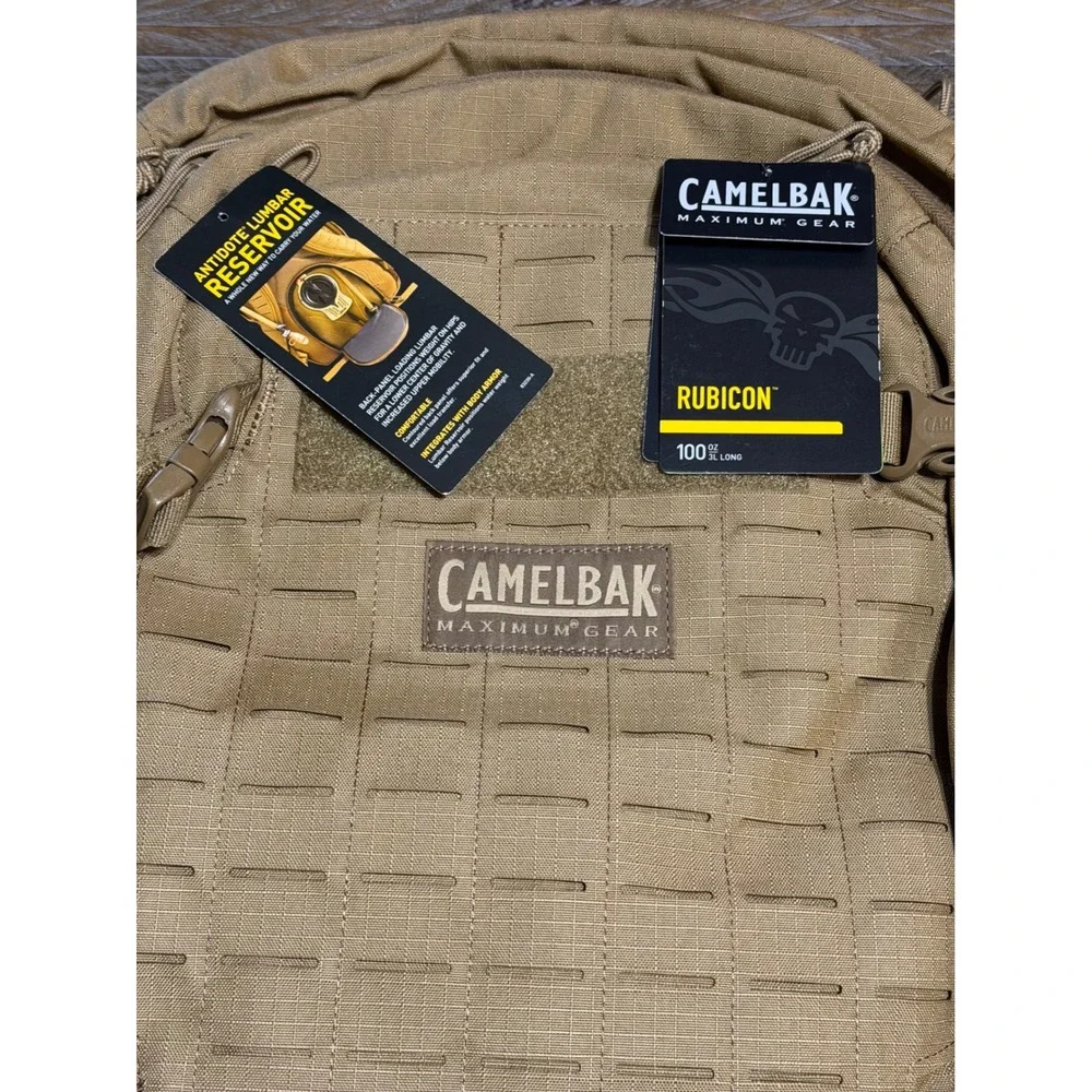 CamelBak Rubicon Hydration Pack Unisex 47L Coyote New Tactical MOLLE Backpack